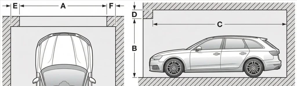 Guide til opmåling af garageport